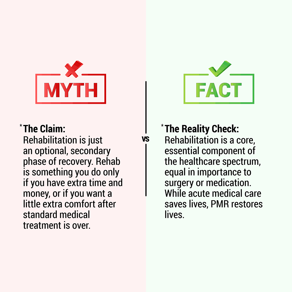 Rehabilitation is essential not optional