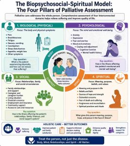The Biopsychosocial-Spiritual Model: The Four Pillars of Palliative Assessment
